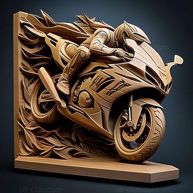 3D модель Honda VFR800F (STL)